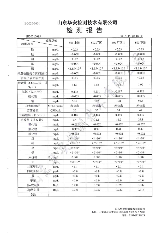 土壤地下水檢測(cè)報(bào)告-7